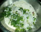 A picture of step 1 of Cheese paratha.