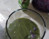 Foto langkah ke 2 dari resep Goguma latte Ubi ungu creamy matcha.