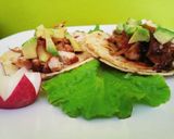 Foto del paso 1 de la receta: Tacos de lomo flameado a la naranja