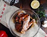 A picture of step 3 of Oven Baked Chicken Thighs.