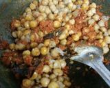 A picture of step 6 of Punjabi chole.