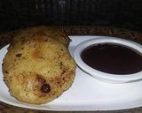 A picture of step 8 of Souji ki kachori #Cookpadramadan.