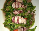 Foto langkah ke 4 dari resep Cah selada air + cumi.