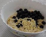 A picture of step 6 of Blueberry and White Chocolate Scones.