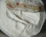 A picture of step 2 of Falahari veg cutlet.