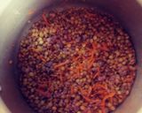 Foto del paso 1 de la receta: Lentejas con fideos cabellos