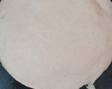 A picture of step 11 of Dilkush or sweet bread with coconut and tutti frutti filling.
