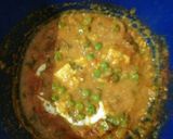 A picture of step 7 of Motor paneer greavy masala.
