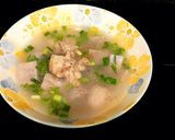 Hình bước làm 3 của món Canh khoai môn nấu đuôi heo
