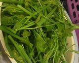 Foto langkah ke 2 dari resep Tumis daun pucuk labu.