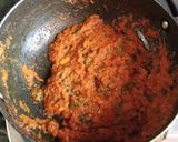 A picture of step 3 of Lauki kofta curry with brown rice.