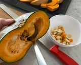 Foto del passaggio 1 della ricetta Gnocchi di zucca (meal prep) 🎃