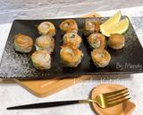 香煎白帶魚卷佐玫瑰鹽的食譜步驟4照片
