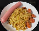 Hình bước làm 8 của món Mỳ xào thịt xay🍝