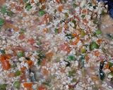 A picture of step 2 of Oats Upma.