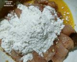 A picture of step 2 of Shashlik with sweet and sour sauce.