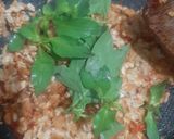 Foto langkah ke 5 dari resep Tempe Penyet Sambal Kencur dan Kemangi.