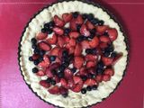Kuchen de frutos rojos y pie de limón (familias grandes). En Thermomix