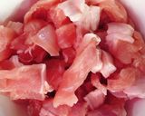 Hình bước làm 1 của món Thịt heo rang tôm