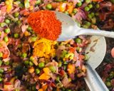 A picture of step 6 of Veg sabzi.