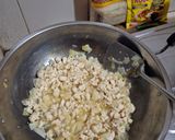 Foto langkah ke 3 dari resep Ayam Cincang Kecap Isian Bakpao / Roti Kukus.