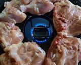 Foto del paso 2 de la receta: Pata y muslo en parrigras (finde XL con lluvia)