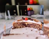 Foto del paso 1 de la receta: Torta cebra de chocolate y vainilla