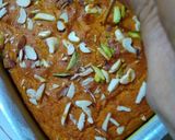 A picture of step 5 of Eggless Soft Mango Cake.
