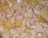 صورة لخطوة 3 من وصفة صينية رز ودجاج بالكريمة
