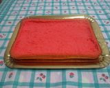 A picture of step 9 of Red Passion Cake.