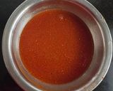 A picture of step 3 of Bisi Bele Bath.