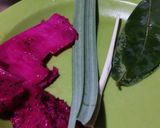 Foto langkah ke 1 dari resep Nasi Uduk Buah Naga (Rice Cooker).