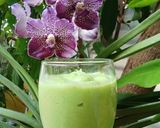 Foto langkah ke 4 dari resep Es Jus Pakcoy Tape Singkong.