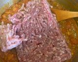 A picture of step 2 of Spicy Lasagna.