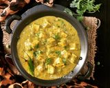 A picture of step 7 of Dhania Paneer (Coriander Paneer / Paneer in Coriander Gravy).