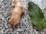 Agua saborizada de menta, limón y jengibre 🇺🇾