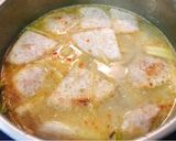 Hình bước làm 3 của món Lẩu chao khoai môn (món chay)