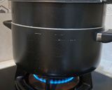 Foto langkah ke 3 dari resep Bolu Ketan Hitam Kukus No Mixer.
