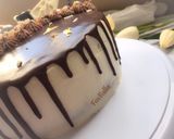 صورة لخطوة 10 من وصفة تورتة بالكريما والشوكولاتة 🤍🤎