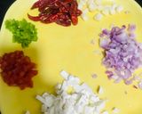 A picture of step 2 of Rajasthani tikkar tacos.
