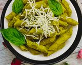 पेस्टो पास्ता (Pesto pasta recipe) रेसिपी चरण 7 फोटो