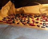 Kékáfonyás és aszalt vörösáfonyás kevert süti 🫐🫐🫐 recept fázis 4 fotója