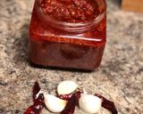 A picture of step 2 of Schezwan Sauce.
