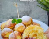 Foto langkah ke 5 dari resep Poffertjes (isi blueberry).