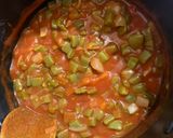 A picture of step 1 of Huevos Rancheros with Nopales.