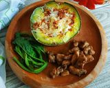Foto langkah ke 5 dari resep Avocado Egg Toast.
