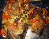 Foto langkah ke 4 dari resep Ikan Baronang Pedas Manis.