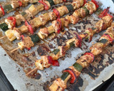Zöldséges csirkesaslik recept fázis 4 fotója