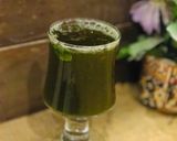 A picture of step 3 of Mint margarita.