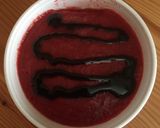 A picture of step 3 of Strawberry sorbet 🍓.